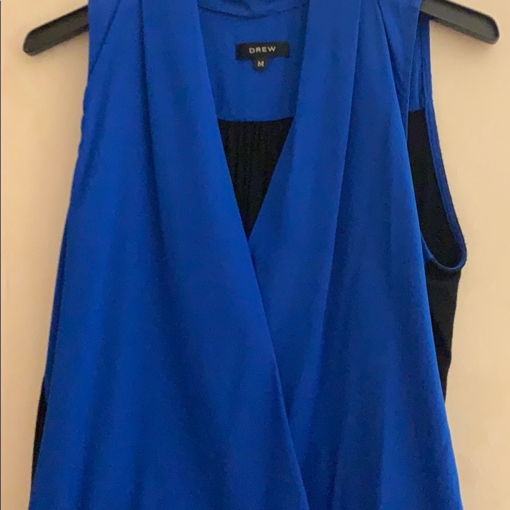 DREW silk top